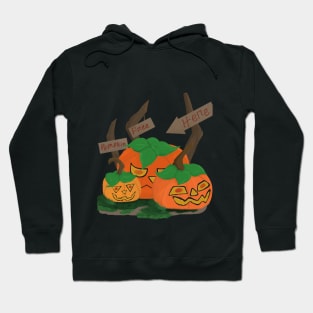 Pumpkin illustration Hoodie